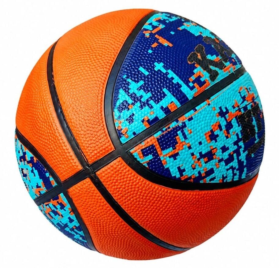 Katze KT - 400 Performance Desenli Sert Zemin Basketbol Topu 5 6 7 No