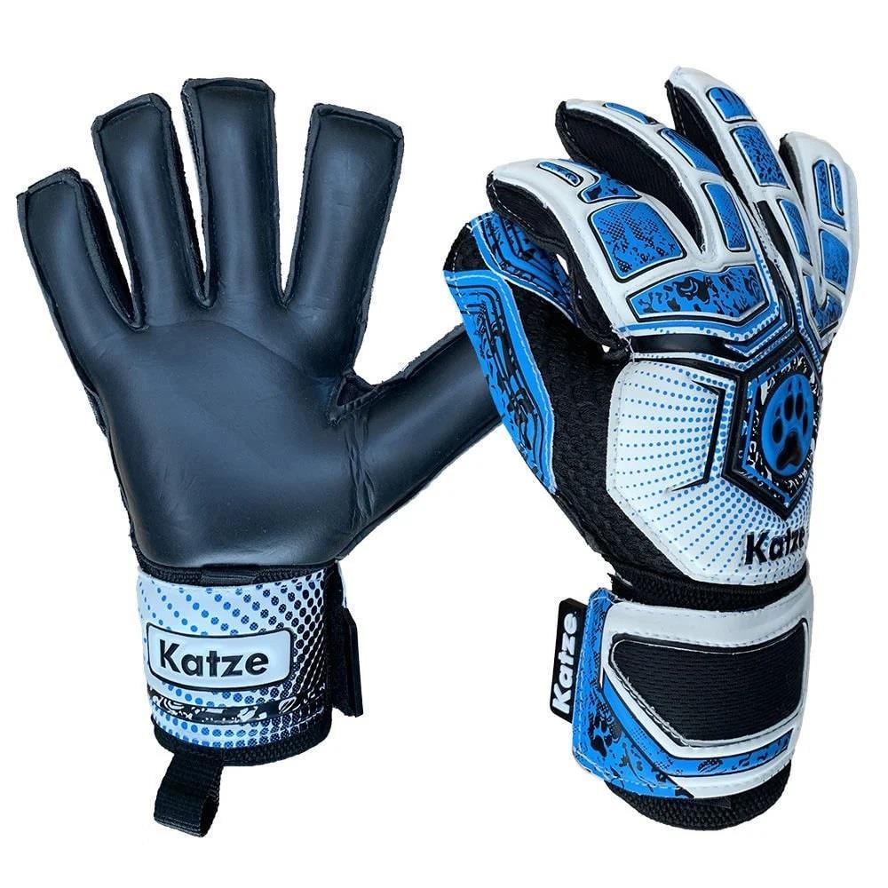 Katze Predator Kaleci Eldiveni Siyah Mavi