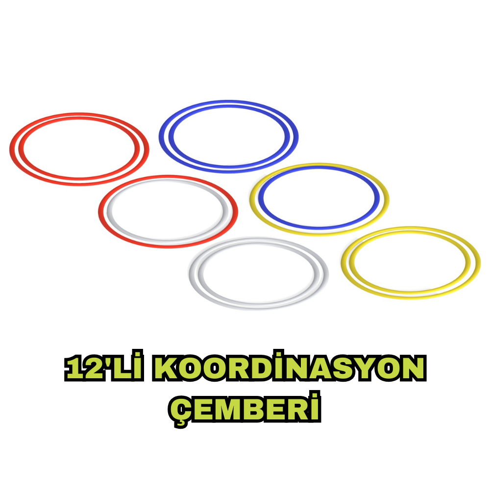 Kodispa 12'li 17'cm Hunili Antrenman Seti