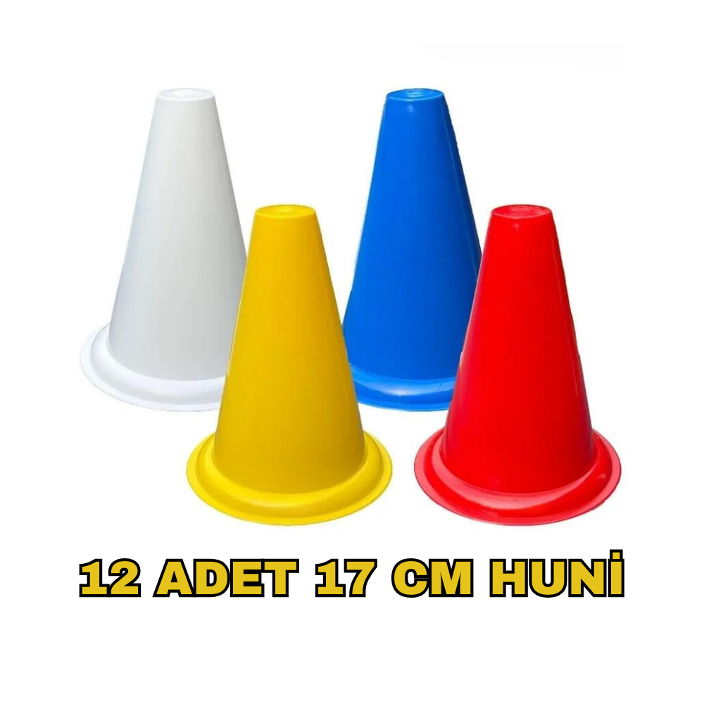 Kodispa 12'li 17'cm Hunili Antrenman Seti ( Üçgen Çanak )