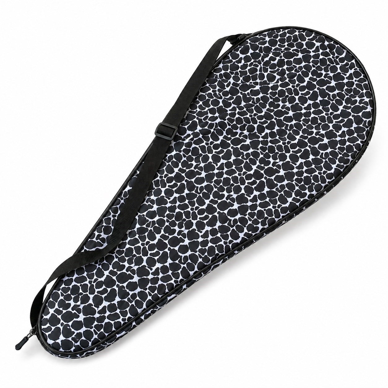 Kodispa Premium 27 İnch Raket Kılıfı Leopar Desenli Siyah
