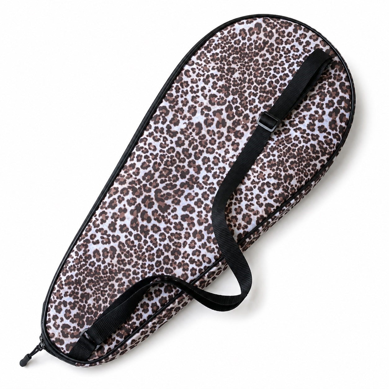Kodispa Premium 27 İnch Raket Kılıfı Leopar Desenli Kahverengi