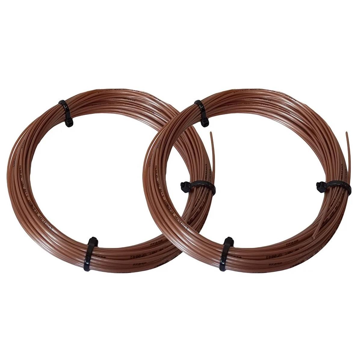 2 Adet Luxilon 125 Element Raket Kordajı 1,25 mm. Kordaj Bordo