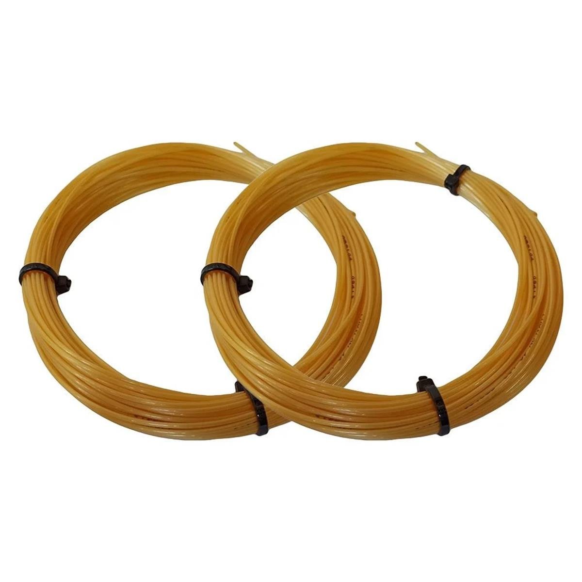 2 Adet Luxilon 4G 1,25 mm. Monofilament Kordaj 12 Metre Altın Sarısı