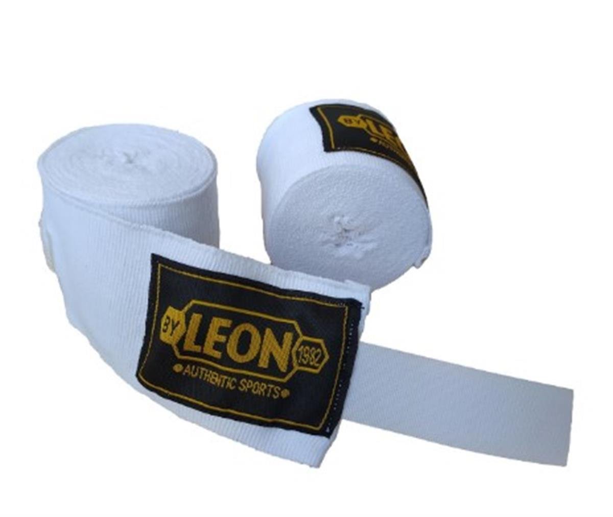 Leon Boks, Kickbox, Muay Thai El Bandajı 4,5 Metre Beyaz