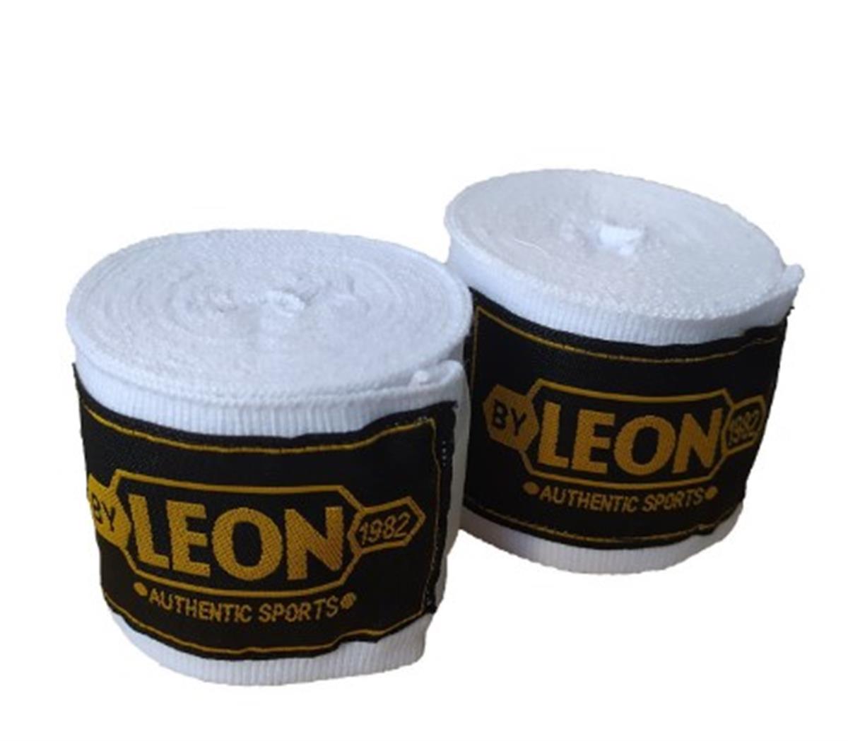 Leon Boks, Kickbox, Muay Thai El Bandajı 4,5 Metre Beyaz