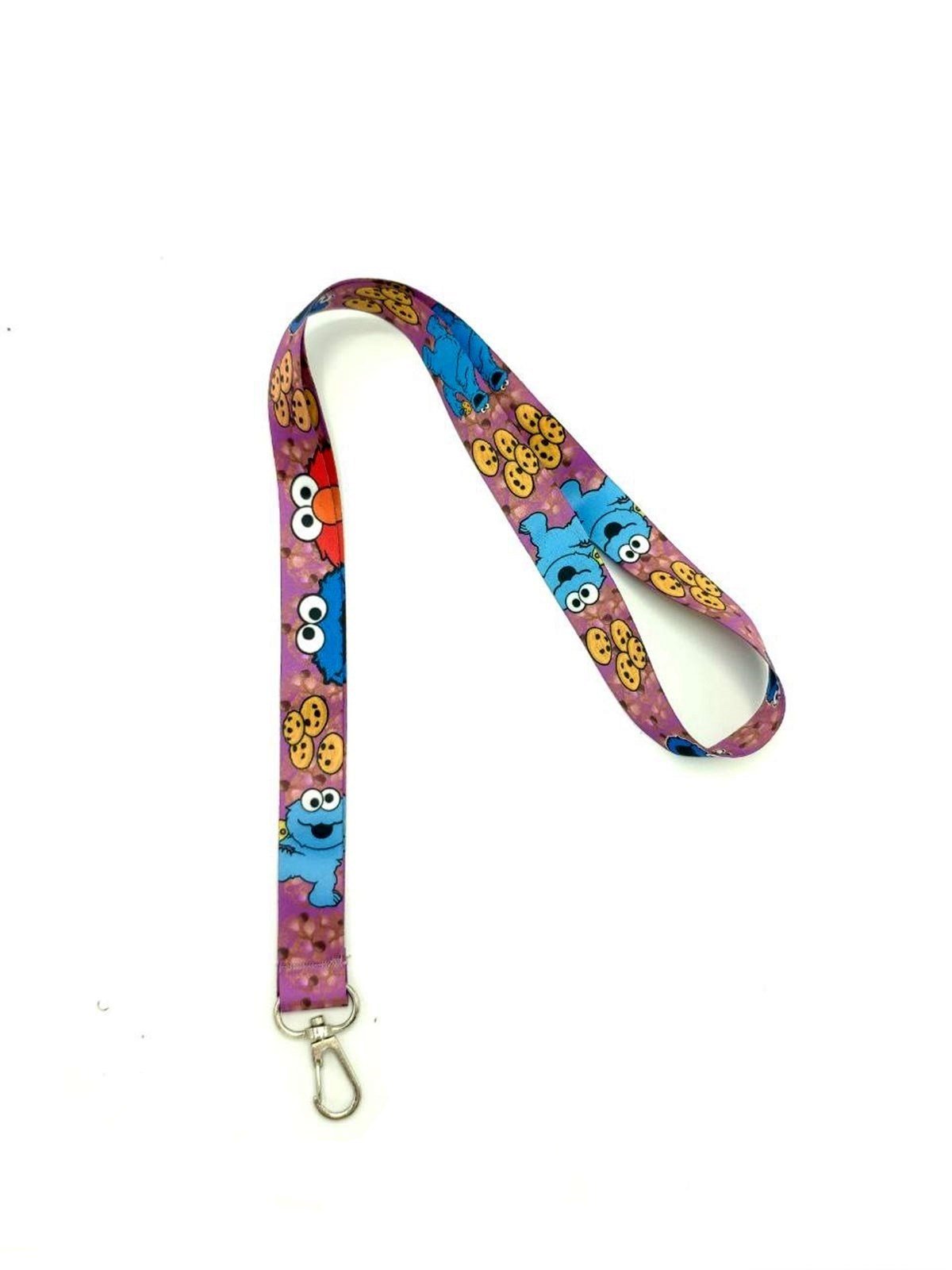 Kurabiye Canavarları Desenli Boyun Askısı 