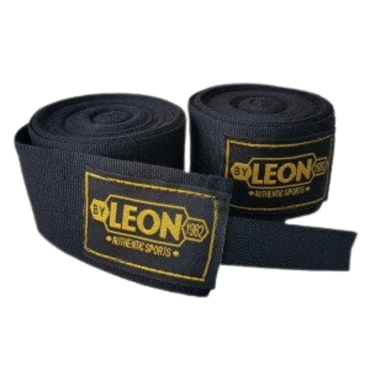 Leon Blade Training Boks Kick Boks Ve Muay Thai Eldiveni ve 3,5 m Bandaj Seti Mor