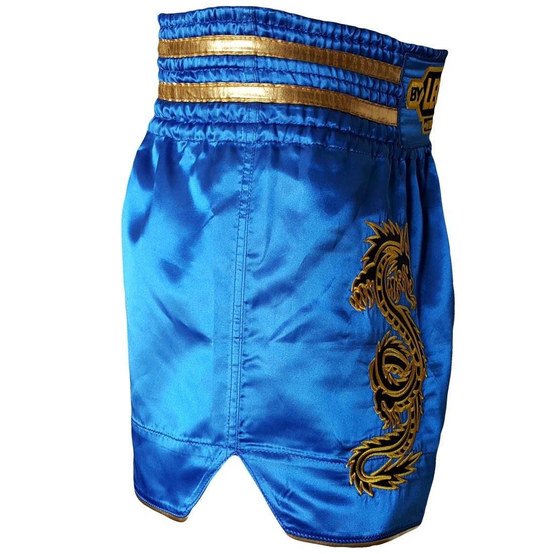 Leon Dragon Muay Thai ve Kick Boks Şortu Mavi