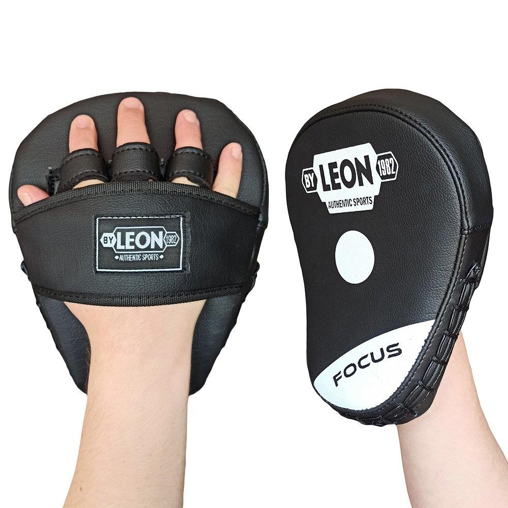 Leon Focus Boks El Lapası Ellik Siyah Beyaz