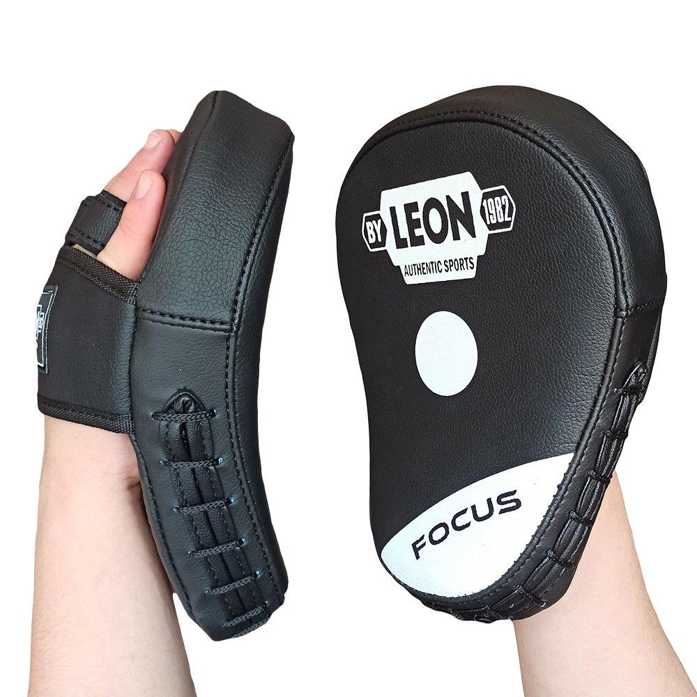 Leon Focus Boks El Lapası Ellik Siyah Beyaz