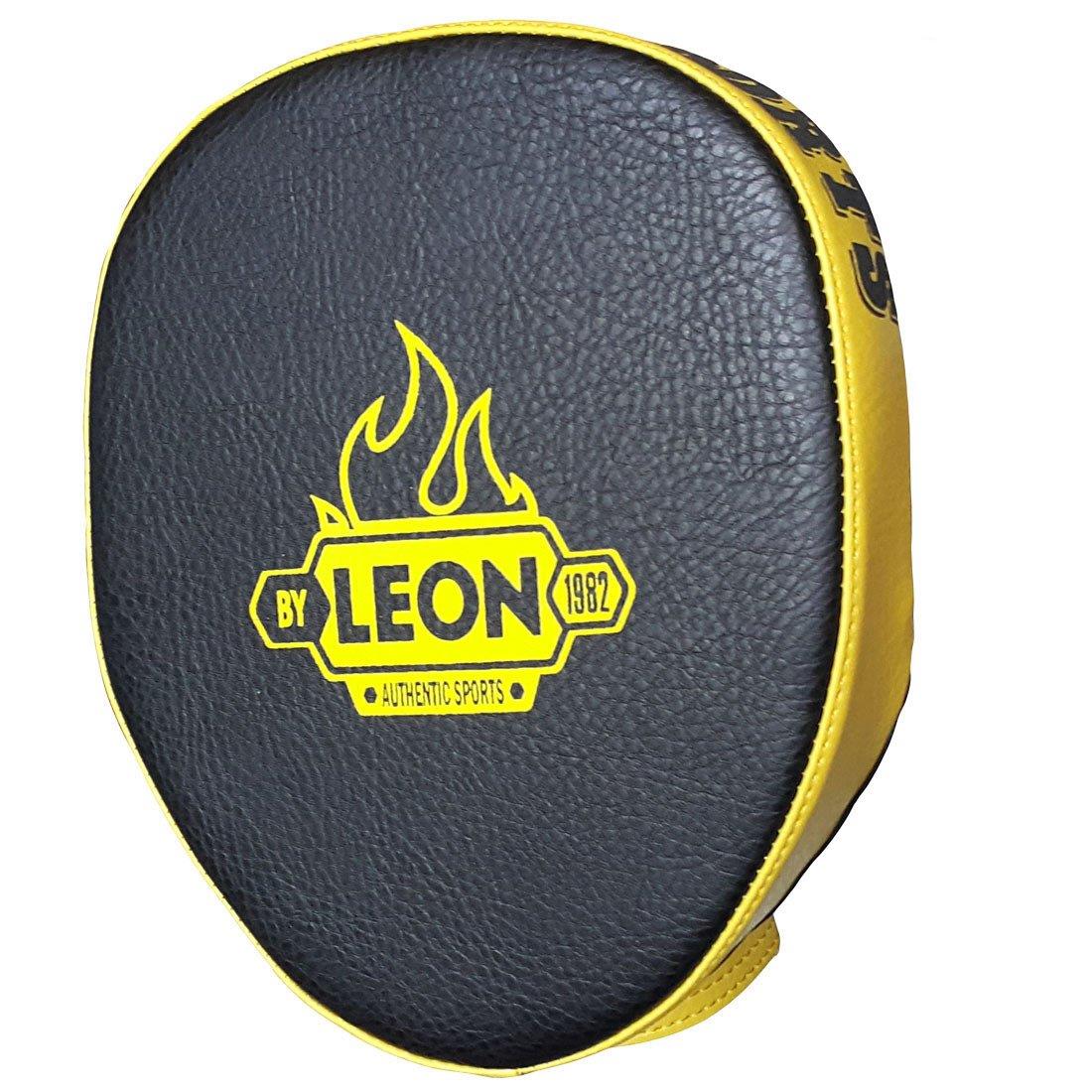 Leon Wall Parmaklı Ellik Lapa Taekwondo Boks Lapası Siyah Sarı