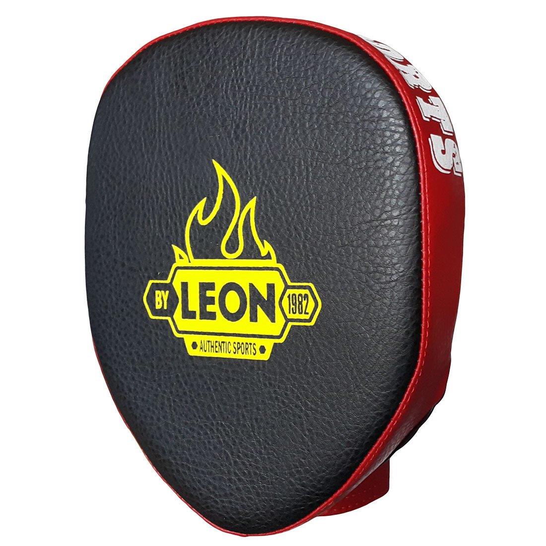 Leon Wall Parmaklı Ellik Lapa Taekwondo Boks Lapası Siyah Kırmızı