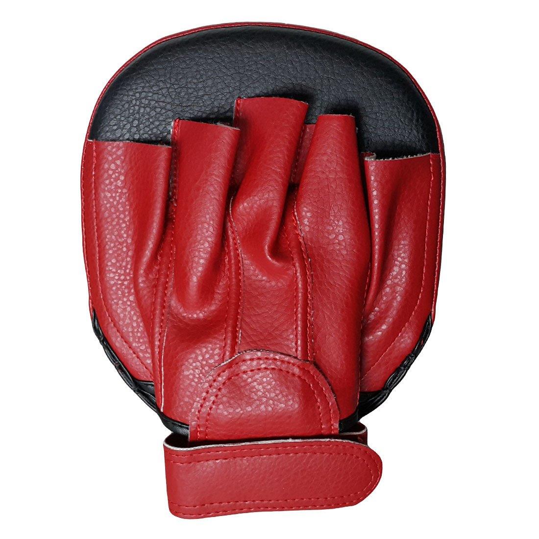 Leon Wall Parmaklı Ellik Lapa Taekwondo Boks Lapası Siyah Kırmızı