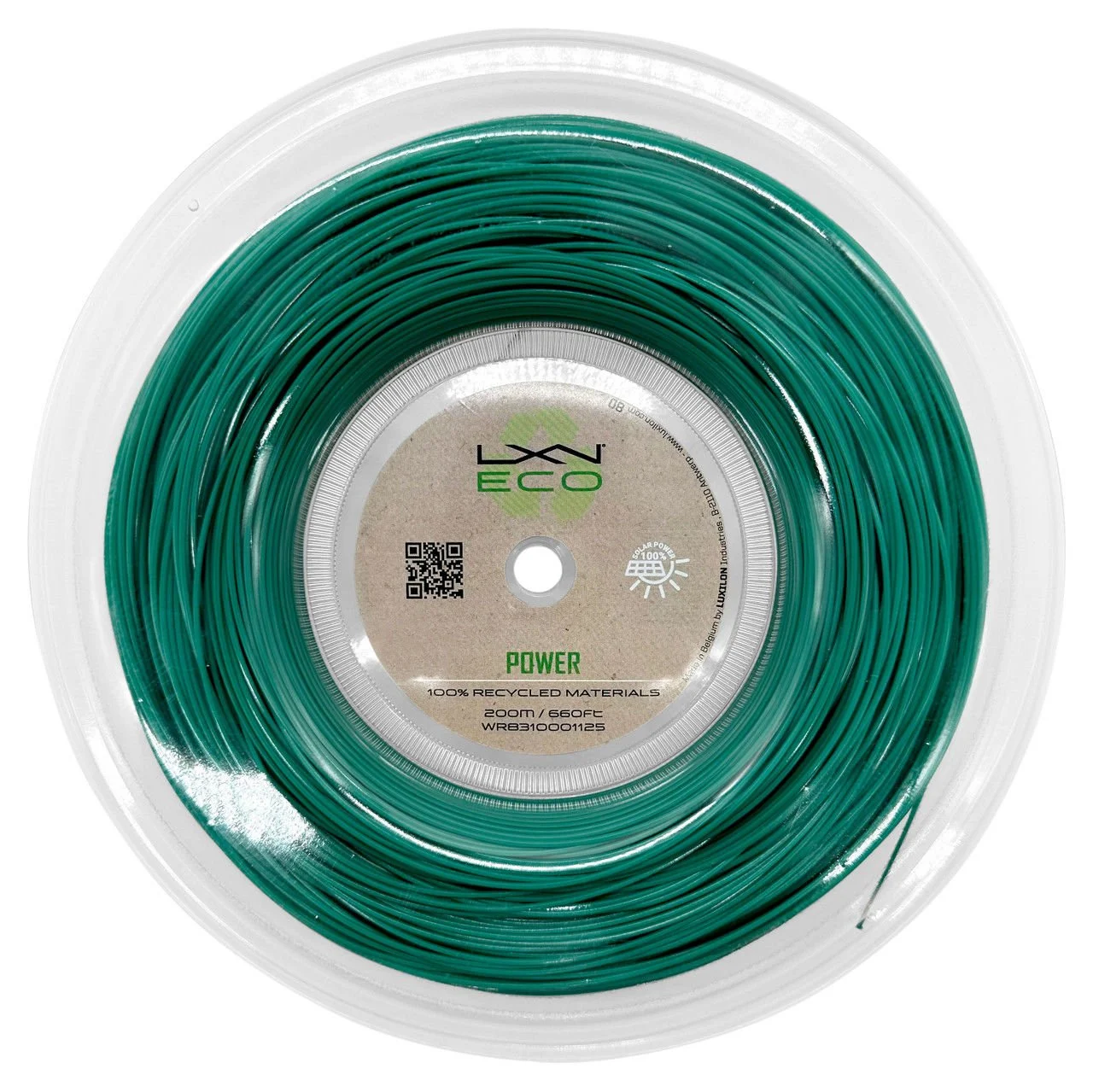 Luxilon Eco Power 125 Kordaj 200 Metre Yeşil