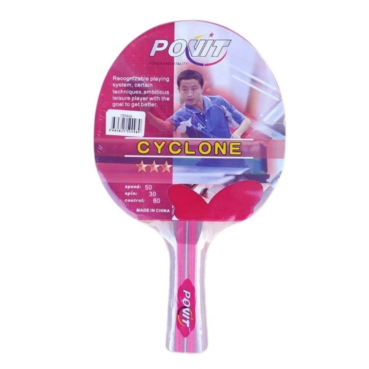 Povit 3 Yıldız Masa Tenisi Raketi
