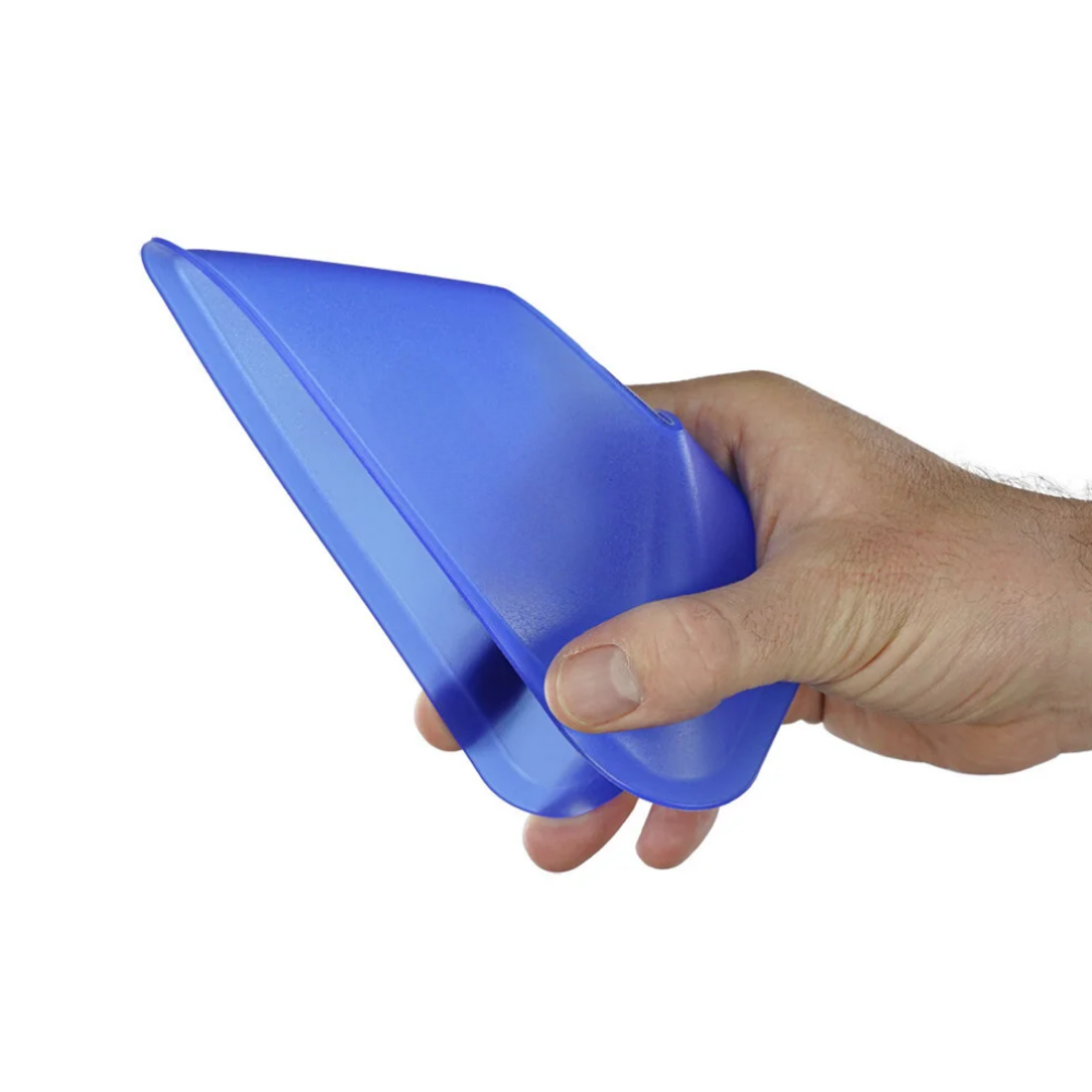 Mavi Üçgen Antrenman Çanağı 1 Adet