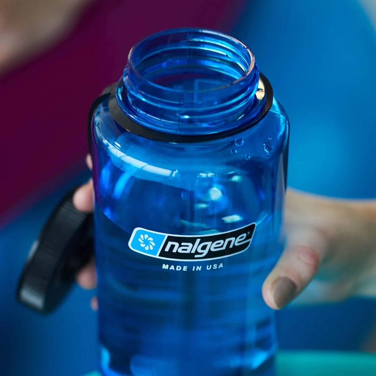 Nalgene 32 Oz WM Tritan Suluk Matara 1 Litre Mavi