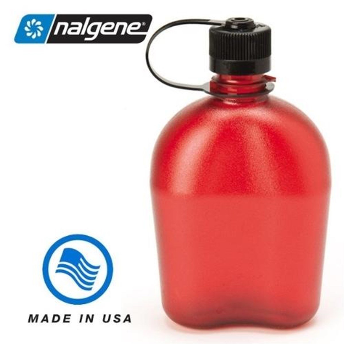 Nalgene Oasis Tritan Suluk Matara 1 Litre Kırmızı