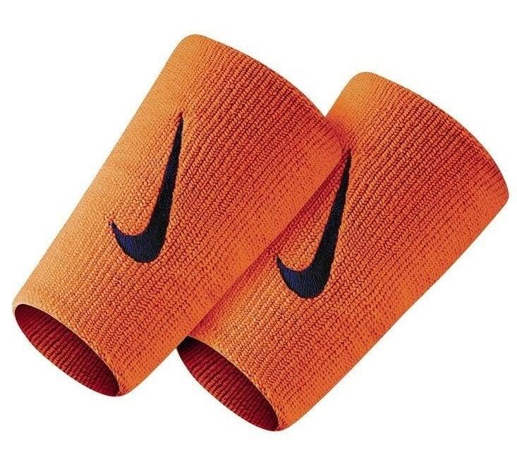 Nike Swoosh Wristbands Doublewide Uzun Havlu El Bilekliği Turuncu