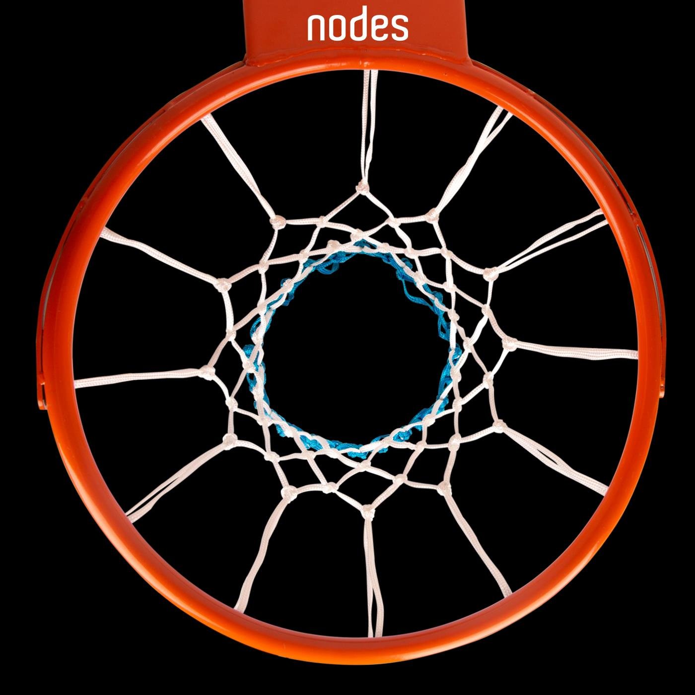Nodes Basketbol Pota Filesi Beyaz Mavi 