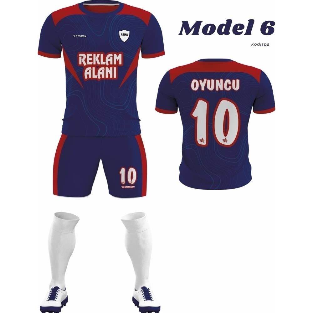 Özel Tasarım Futbol Forma Takımı Model 6