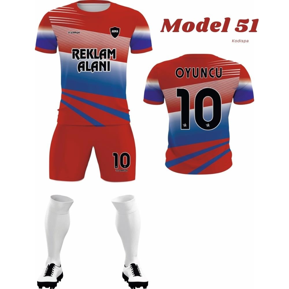 Özel Tasarım Futbol Forma Takımı Model 51