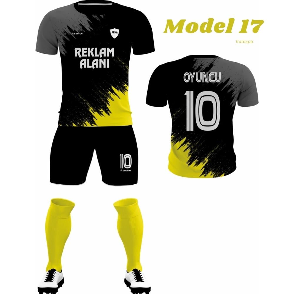 Özel Tasarım Futbol Forma Takımı Model 17