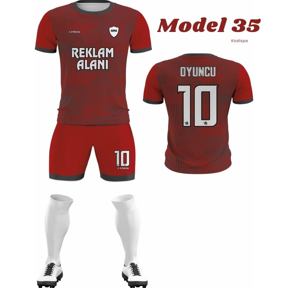 Özel Tasarım Futbol Forma Takımı Model 35
