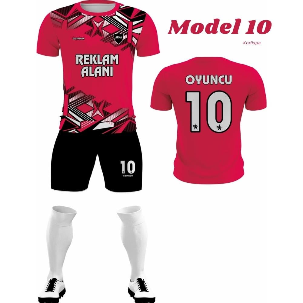 Özel Tasarım Futbol Forma Takımı Model 10