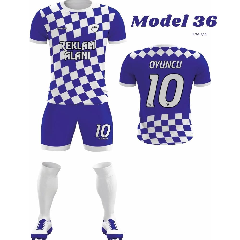 Özel Tasarım Futbol Forma Takımı Model 36