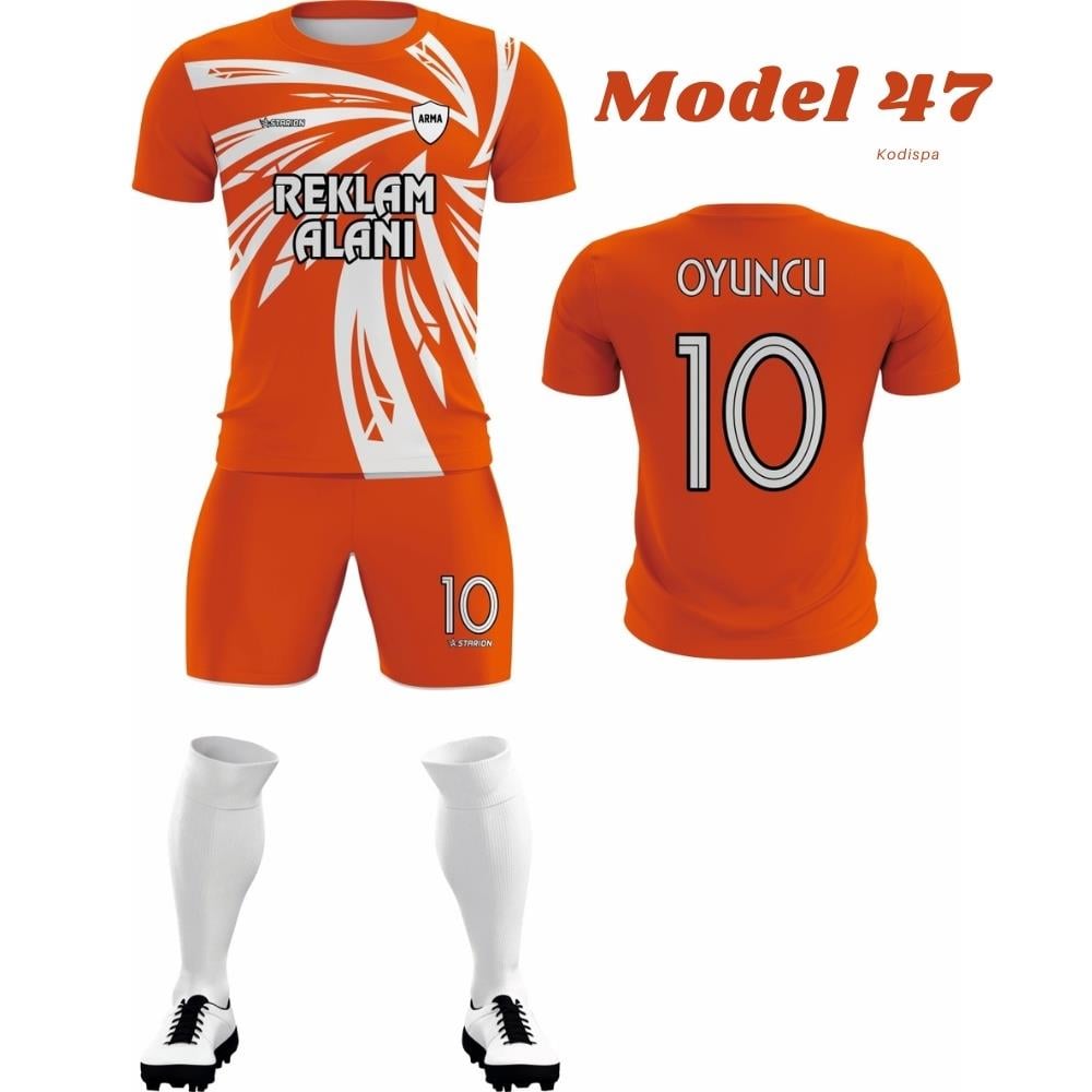 Özel Tasarım Futbol Forma Takımı Model 47