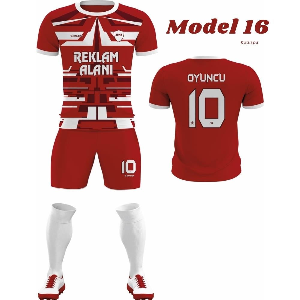 Özel Tasarım Futbol Forma Takımı Model 16