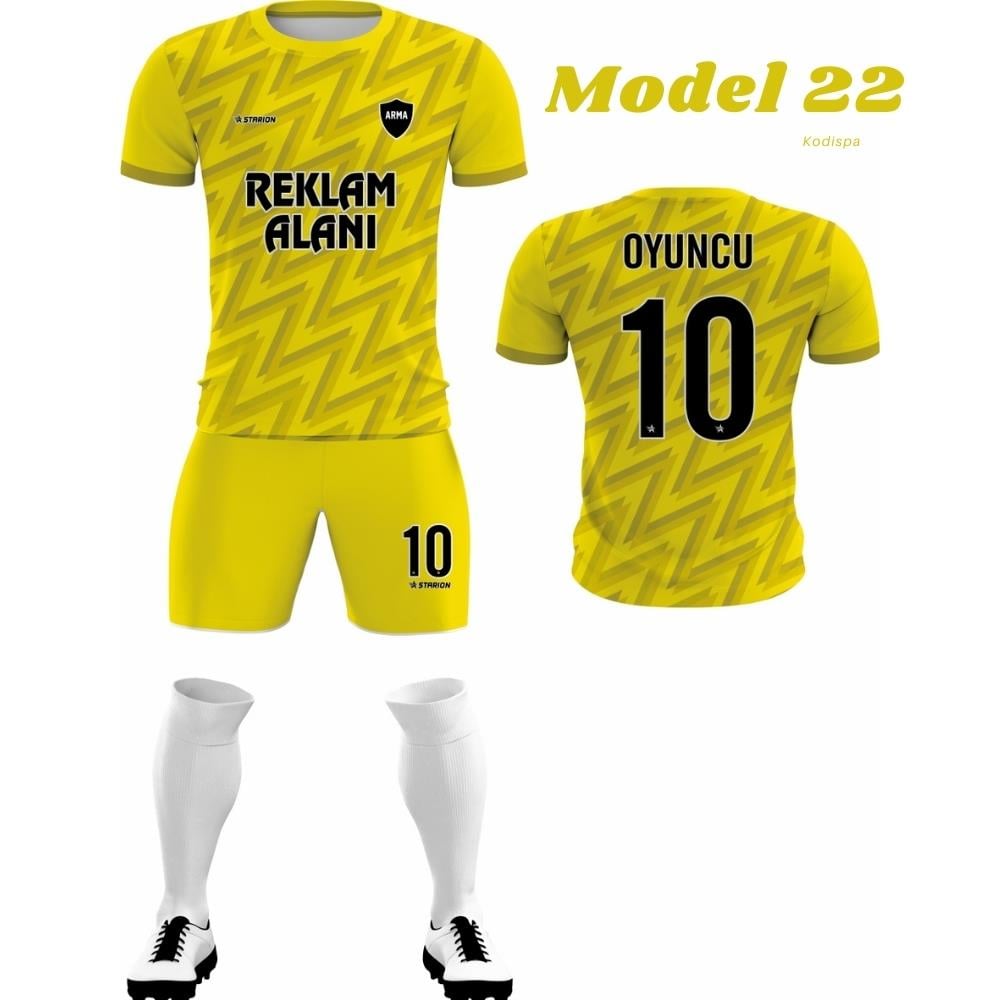 Özel Tasarım Futbol Forma Takımı Model 22