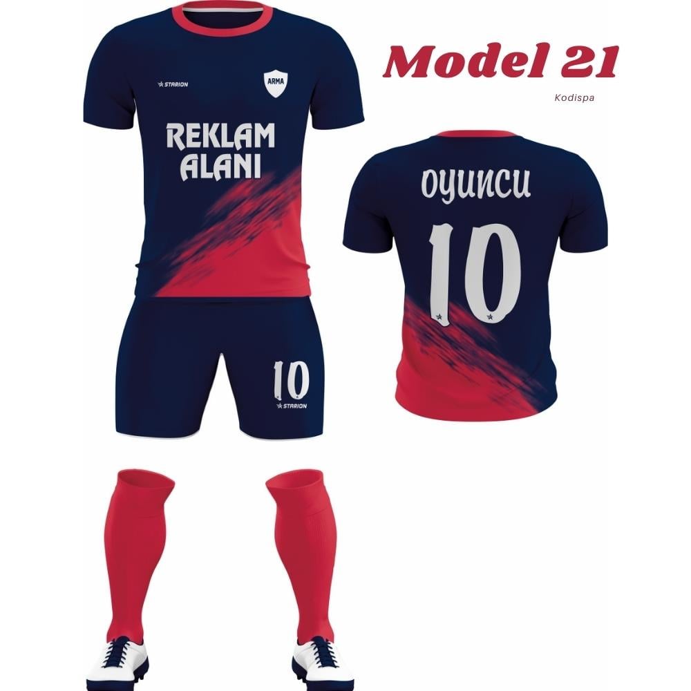 Özel Tasarım Futbol Forma Takımı Model 21