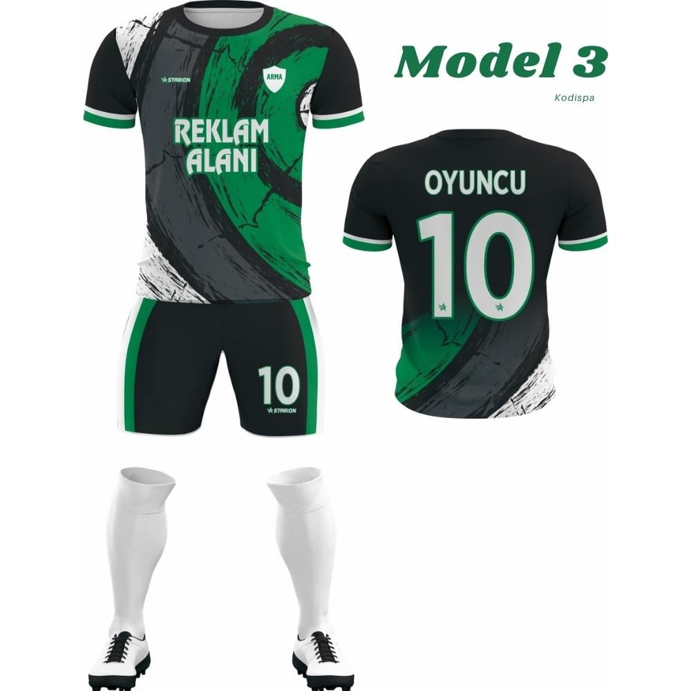 Özel Tasarım Futbol Forma Takımı Model 3