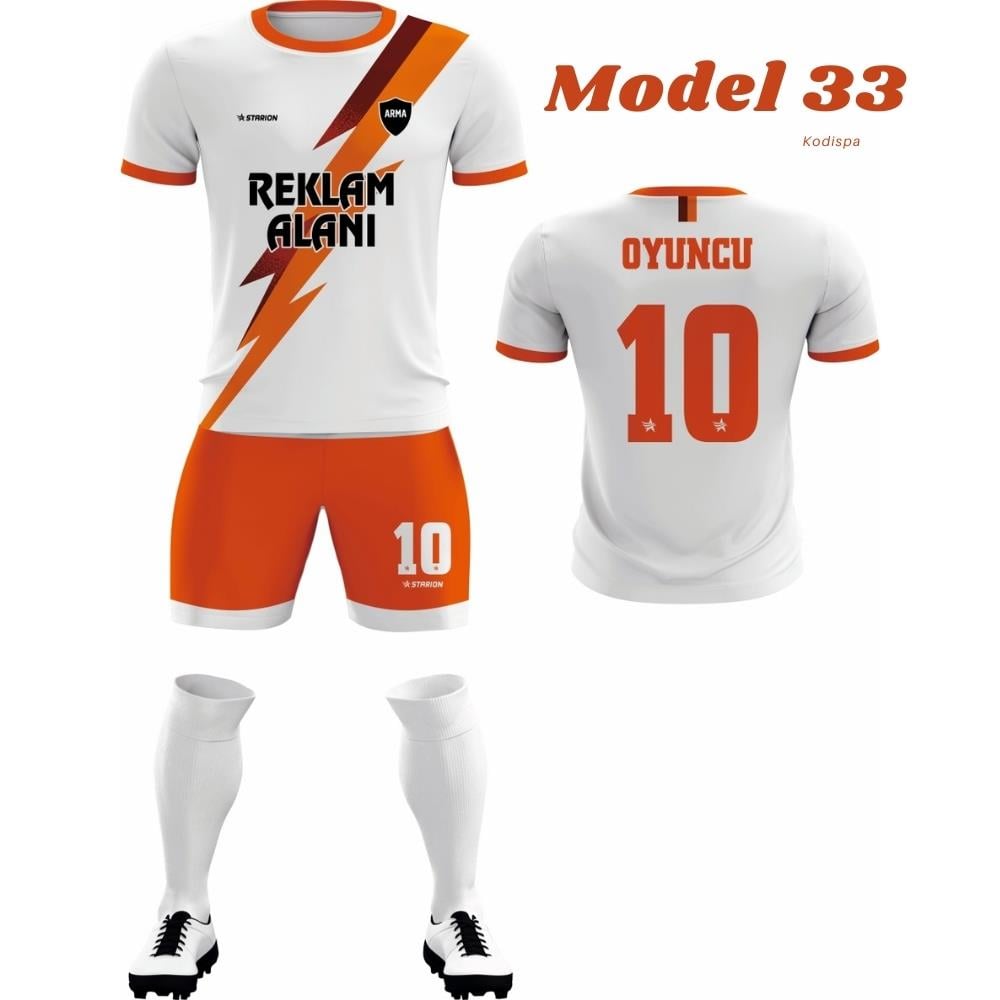 Özel Tasarım Futbol Forma Takımı Model 33