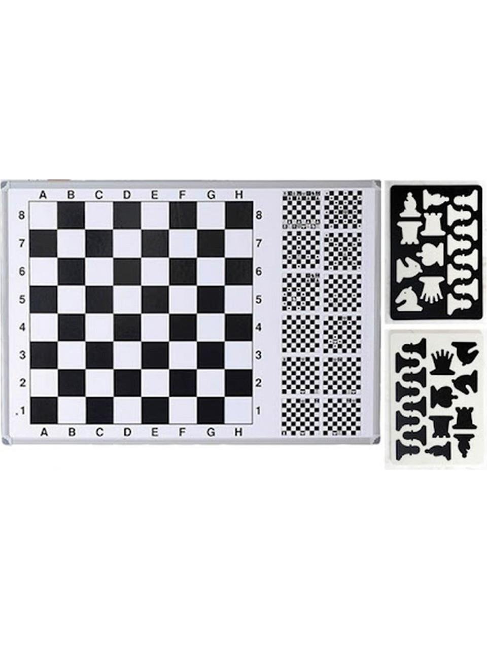 Panda Satranç Tahtası 110X100 cm Egitimli Manyetik Mıknatıslı Tekerlekli Ayaklı