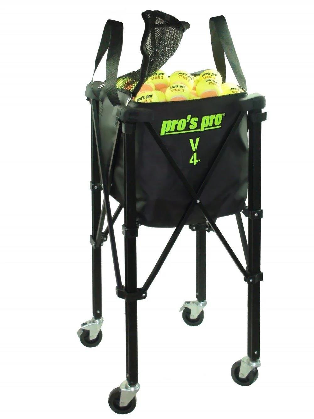 Pros Pro Sepetli Tenis Topu Arabası 150 Top Kapasiteli
