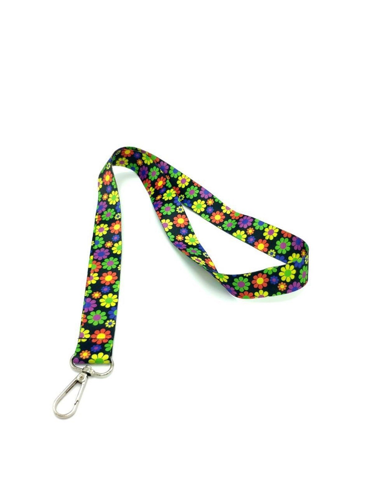 Renkli Papatya Desenli Boyun Askısı 