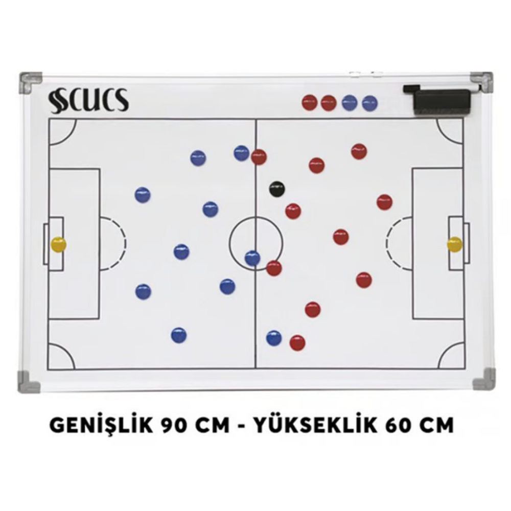 SCUCS SCX 1301 Futbol Duvar Tipi Taktik Tahtası