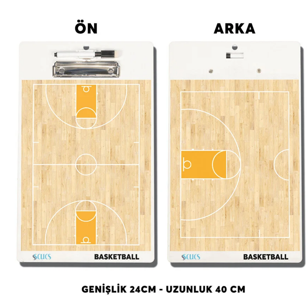SCUCS SCX 1302 Basketbol Taktik Tahtası