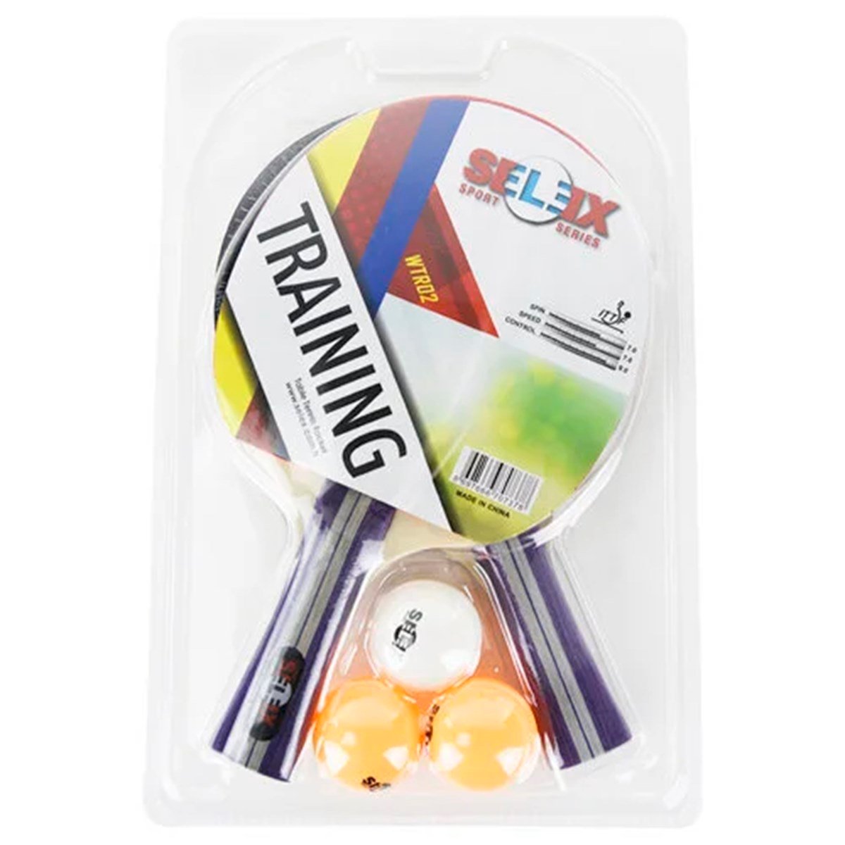 Selex WTR02 2 Raket+3 Top Masa Tenisi Seti