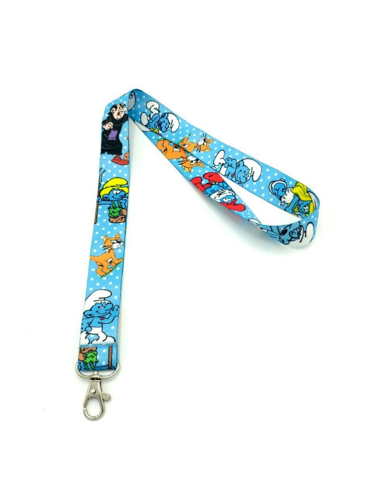 Şirinler Desenli Boyun Askısı 