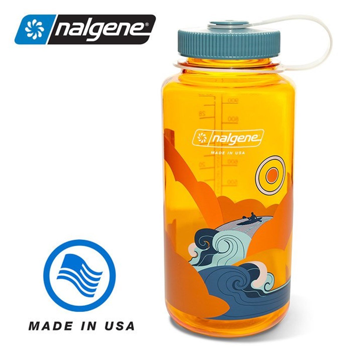 Nalgene 32 Oz Retro Clementine Tritan Suluk Matara 1 Litre Turuncu