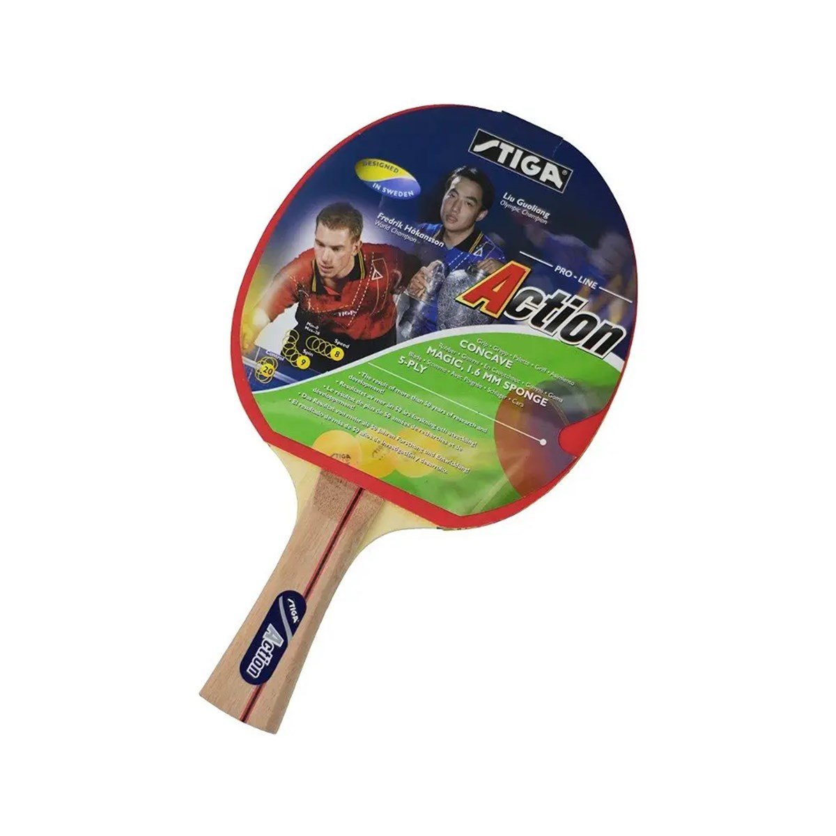 Stiga Action Masa Tenisi Raketi Ittf Onaylı 1883-01 Stiga Action M. Tenisi Raketi 1883-01