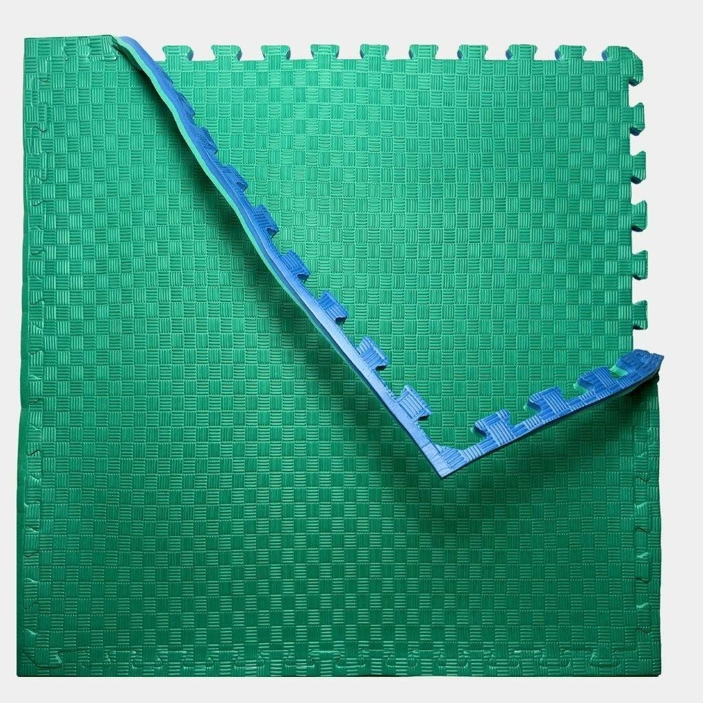 Tatami Mavi Yeşil Çift Renk 100x100 cm 26 mm Kalınlık