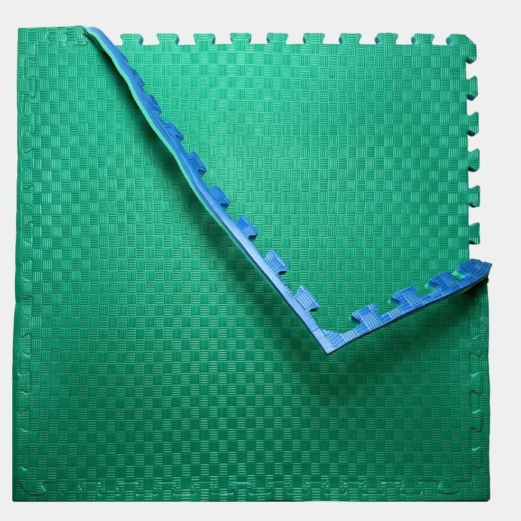 Tatami Mavi Yeşil Çift Renk 100x100 cm 26 mm Kalınlık