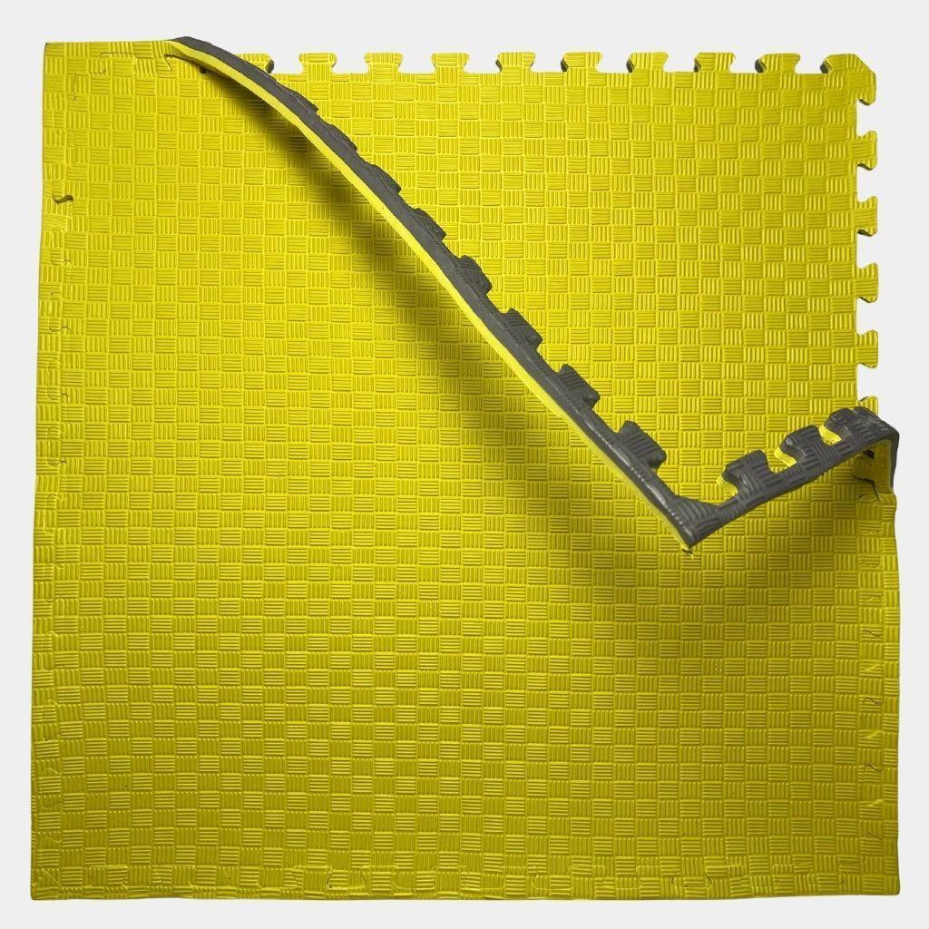 Tatami Sarı Siyah Çift Renk 100x100 cm 26 mm Kalınlık