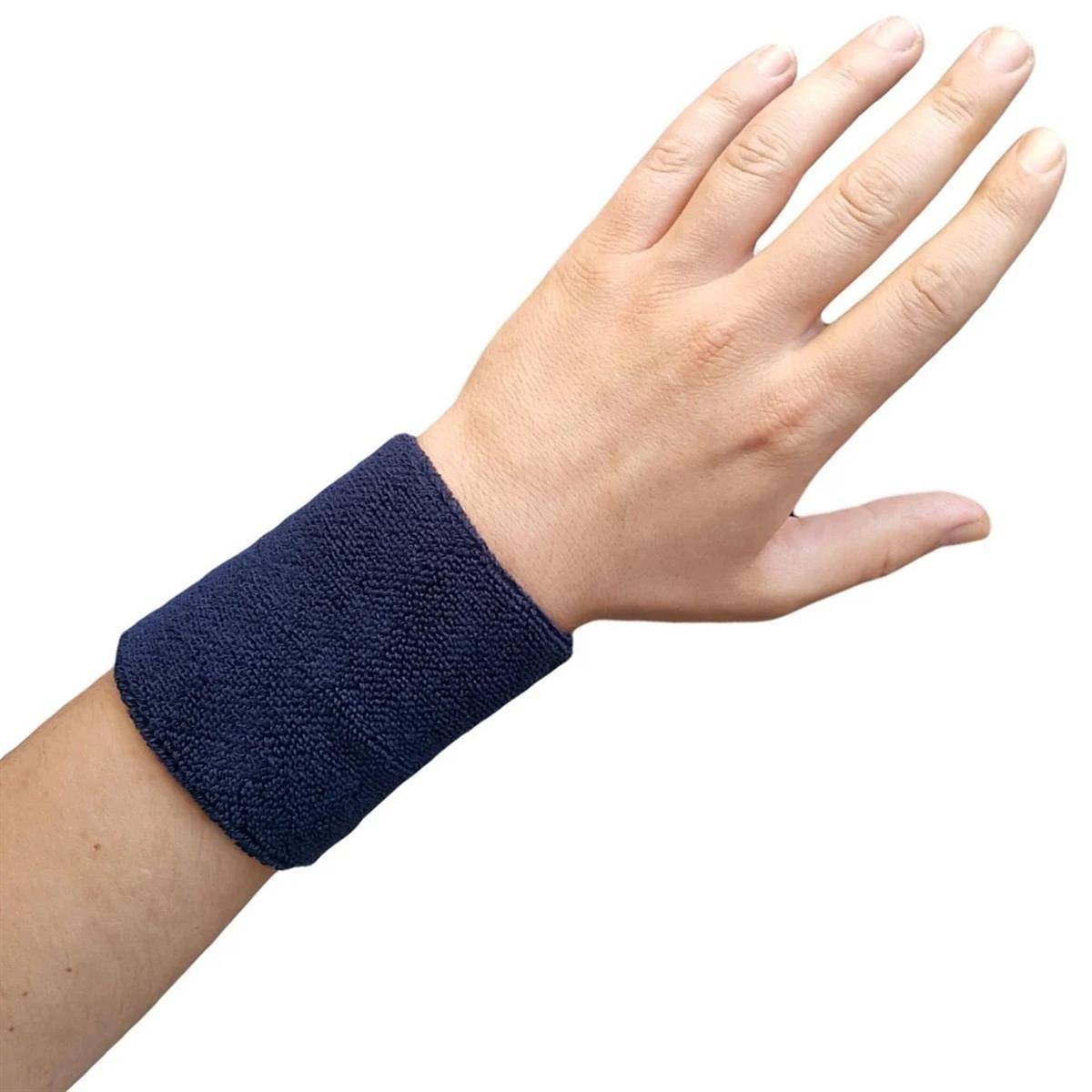 Sporcu Havlu El Bilekliği Ekonomik Bileklik Lacivert
